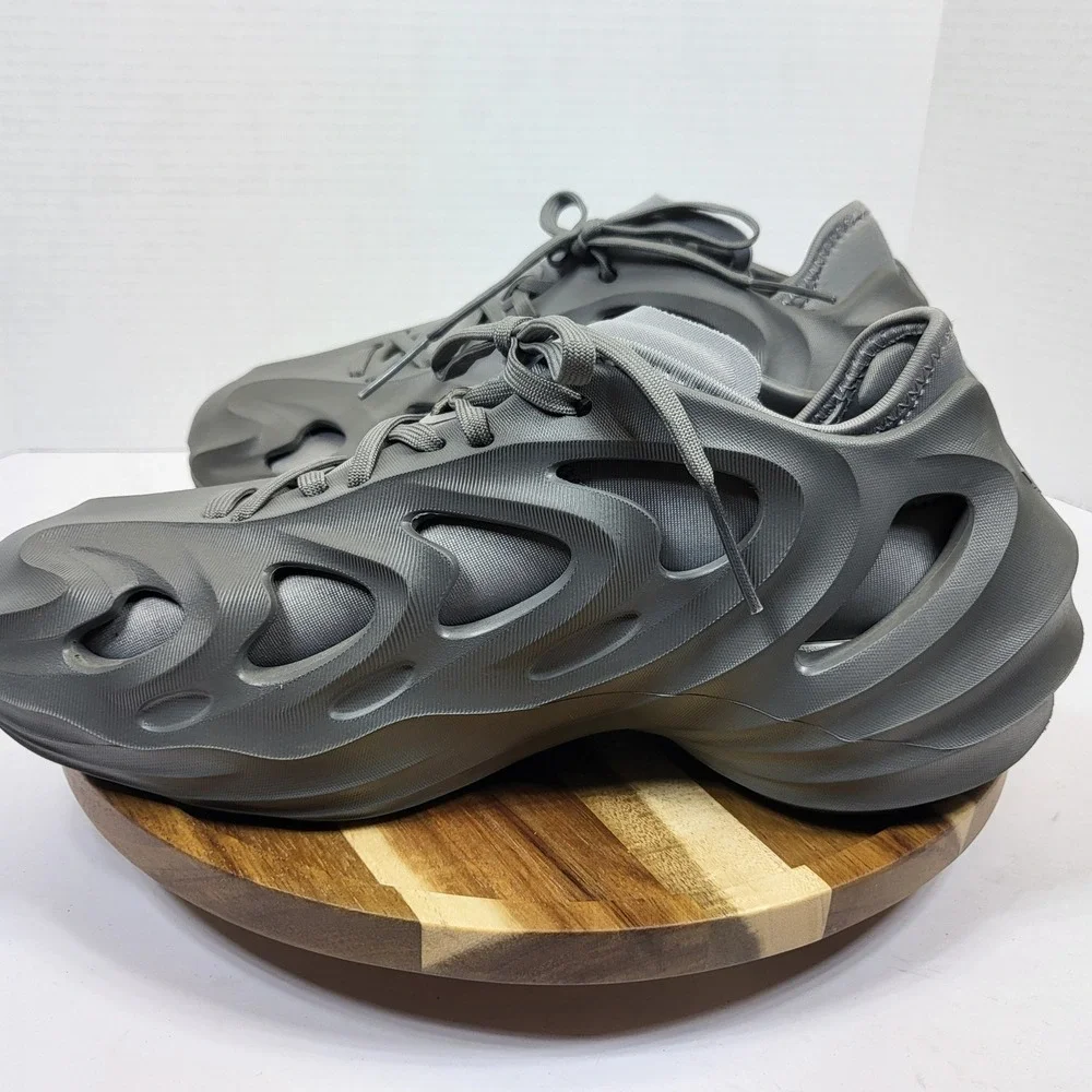 Adidas Originals‎ Men's adiFOM Q Grey Four Wave Sculpted Foam Sneakers Size 7
